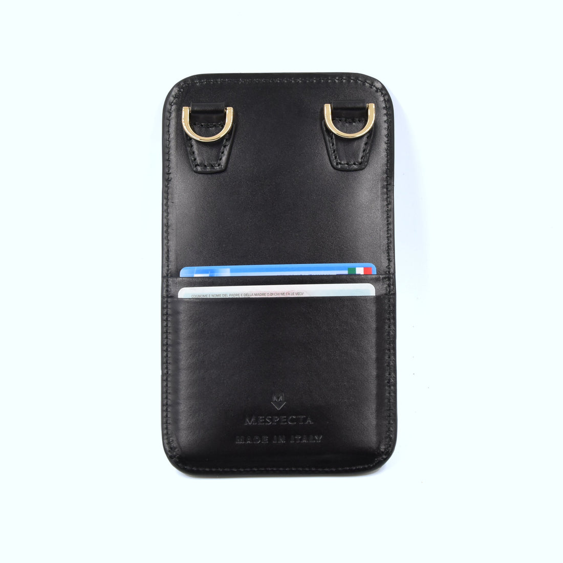 Porta Telefono a tracolla con porta carte - Custodia Smartphone in Pitone