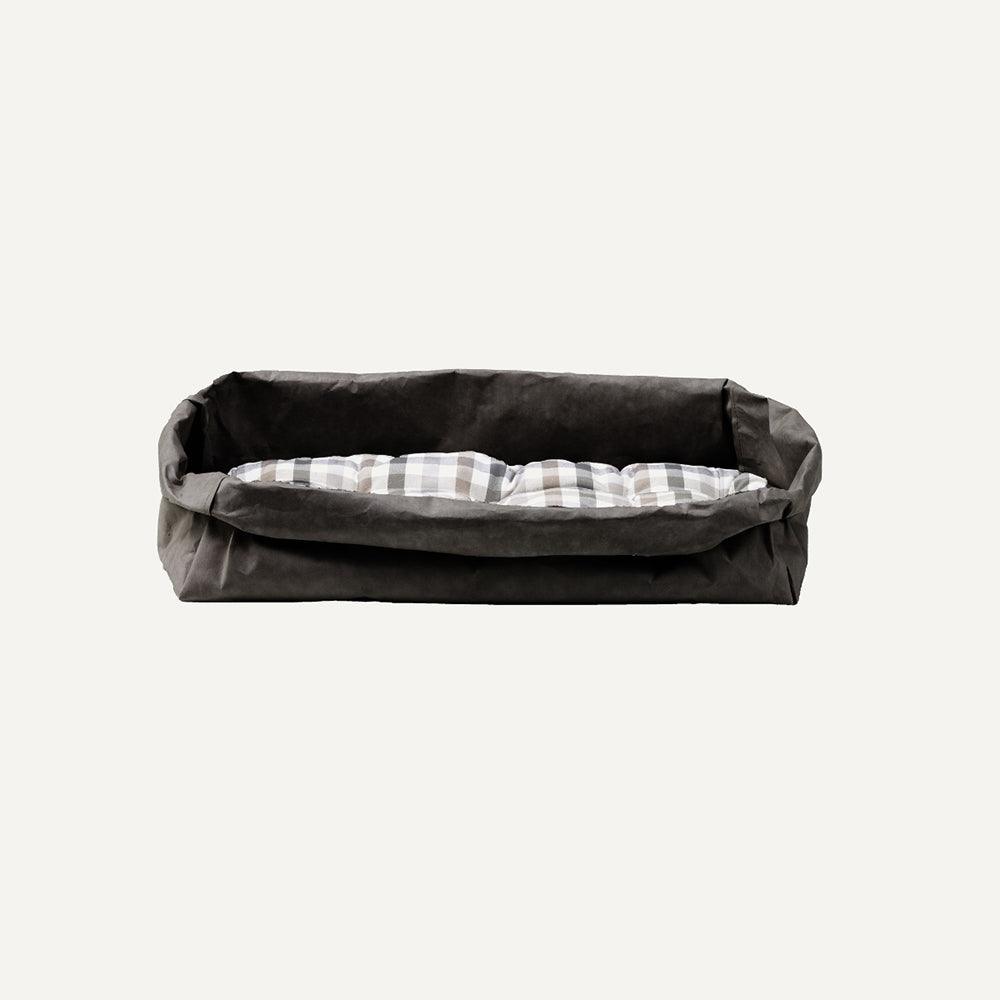 Cuccia per cani e gatti in cellulosa PONGO - Nero