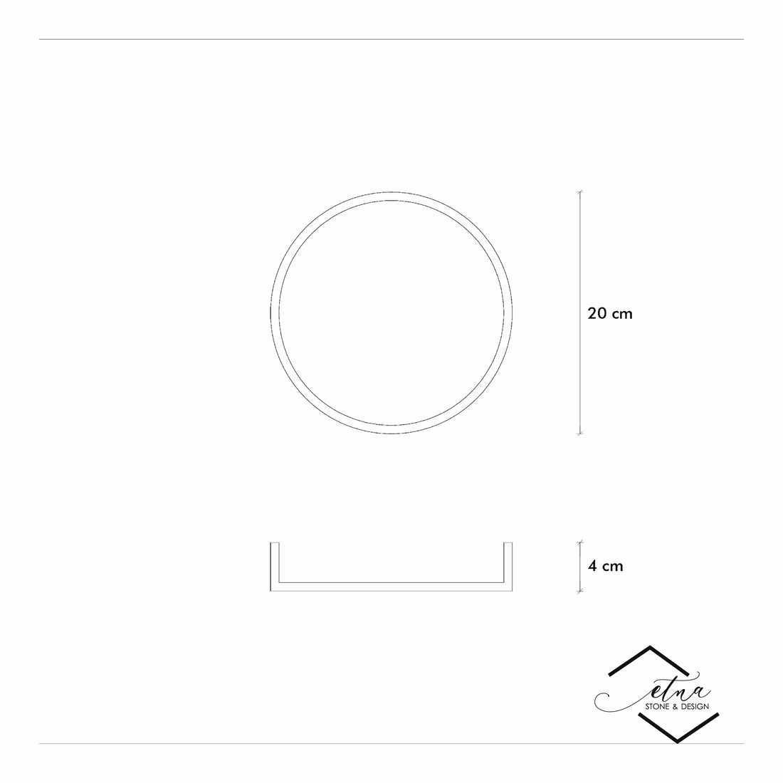 Terra Nera - Piatto fondo retto