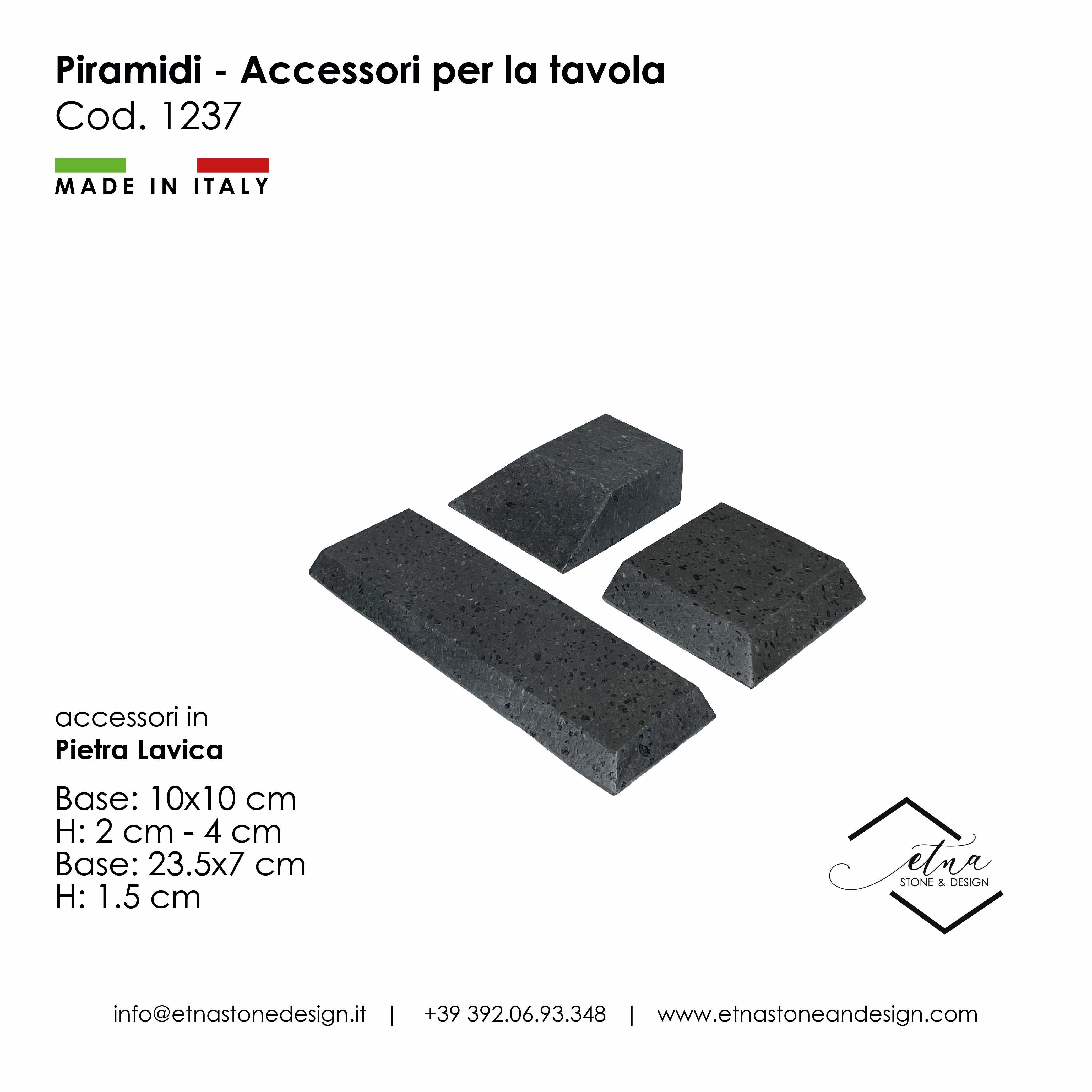 Piramidi - alzatine da tavola