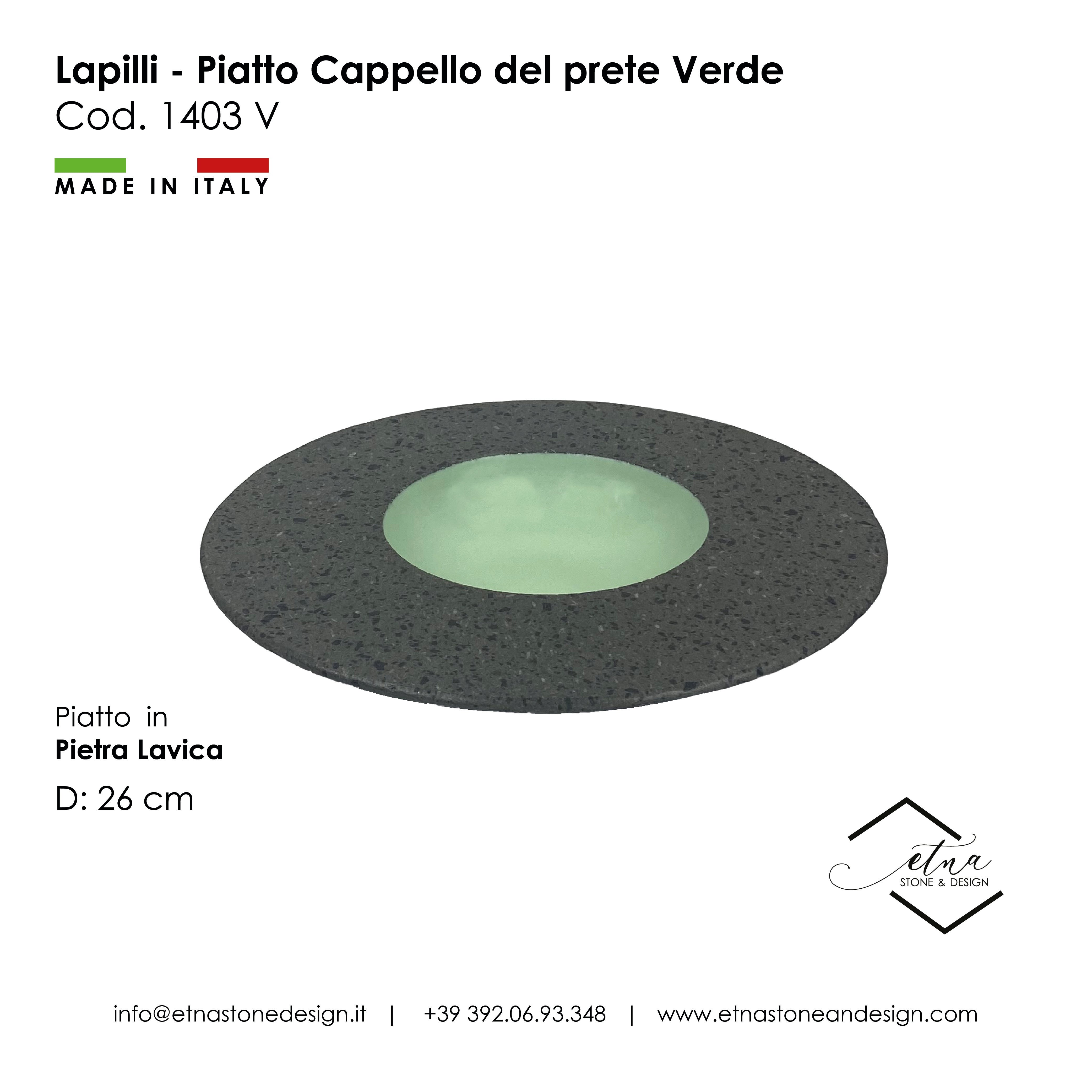 Lapilli - Piatto Cappello del Prete