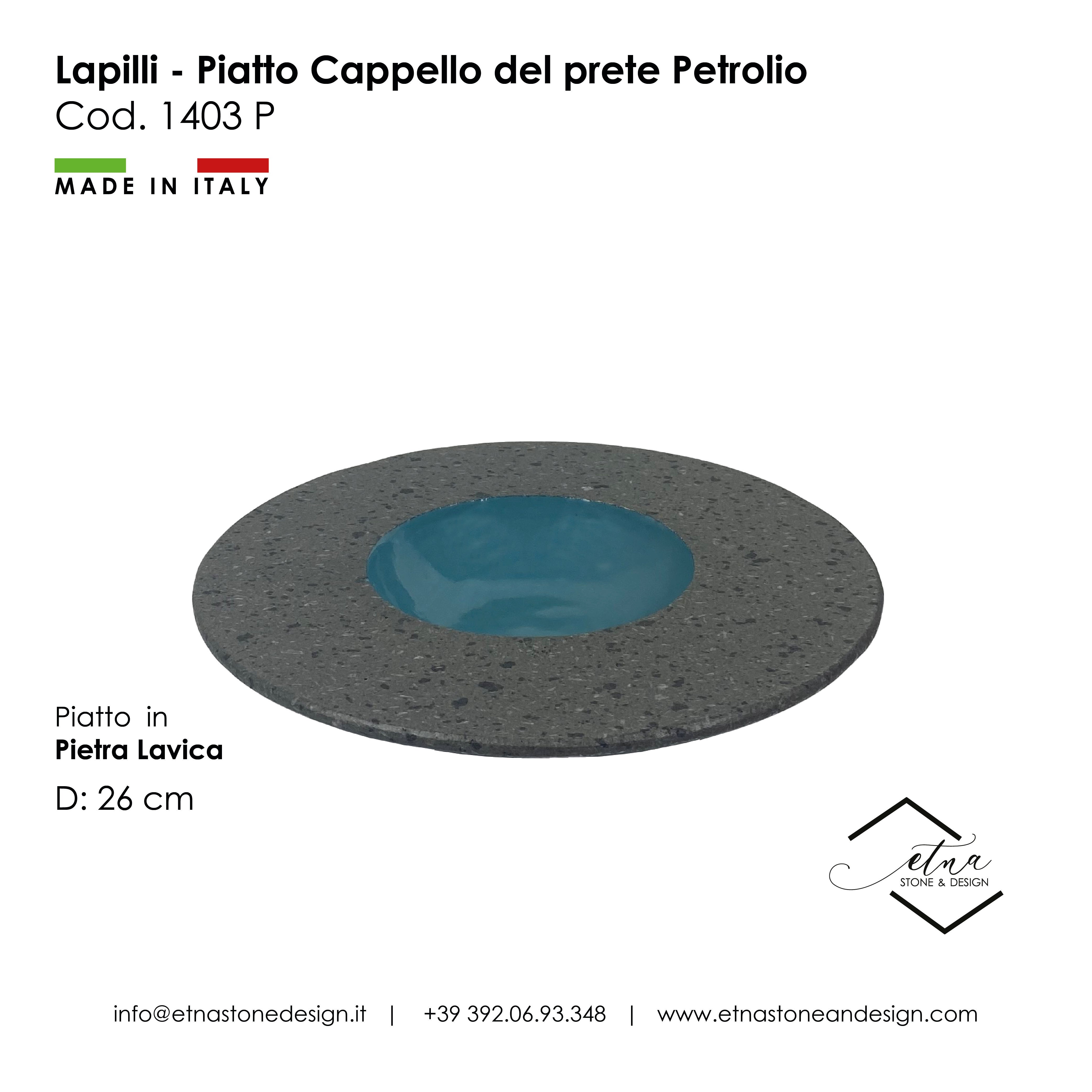 Lapilli - Piatto Cappello del Prete