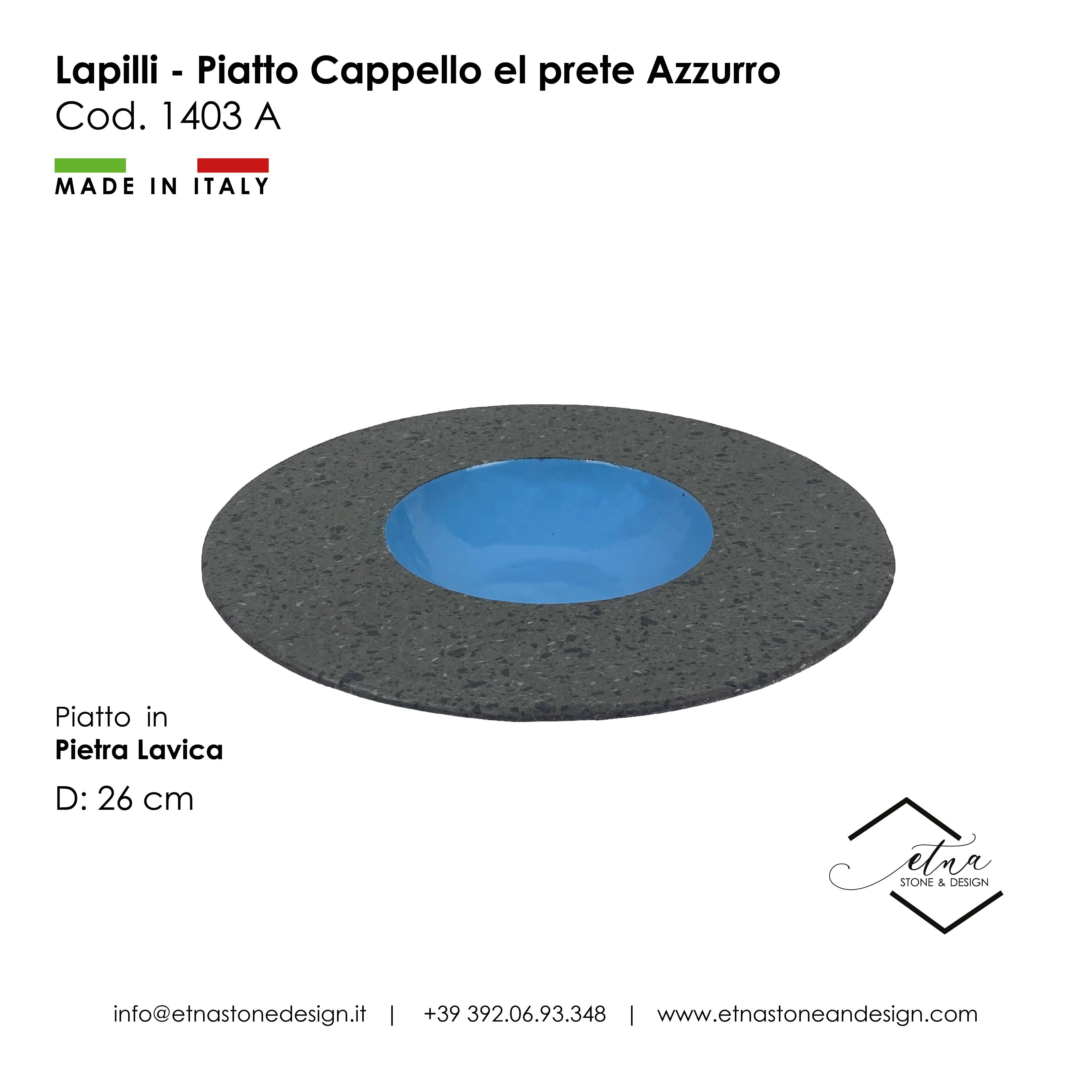 Lapilli - Piatto Cappello del Prete