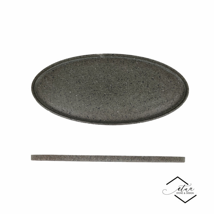 Terra Nera - Vassoio Ovale Grande