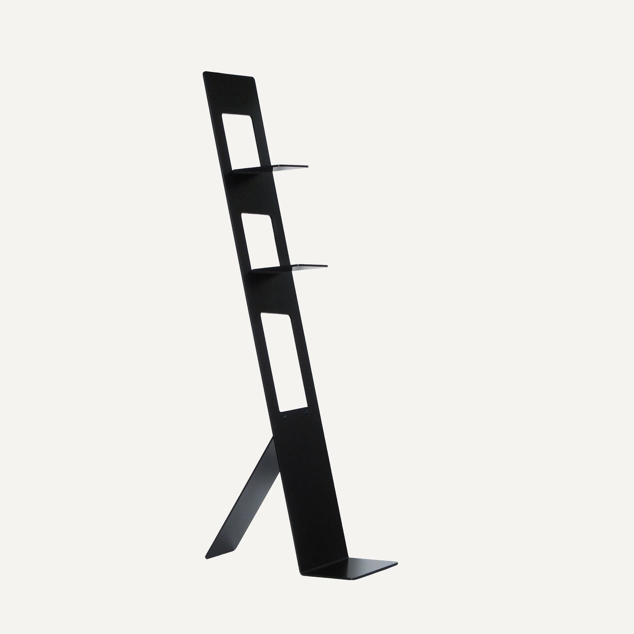 Supporto per dispenser in alluminio STAND LD 2 - Nero
