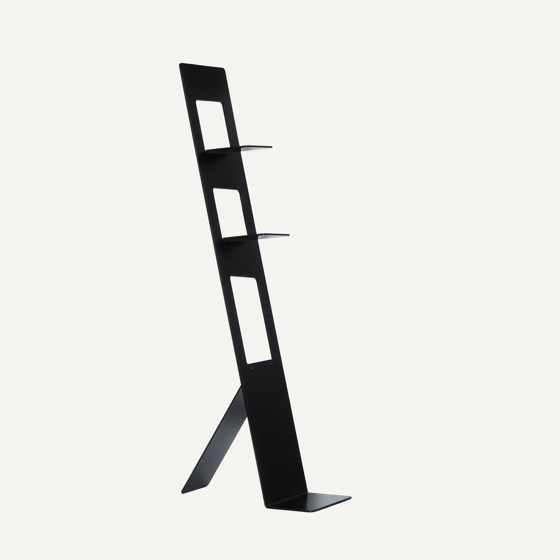 Supporto per dispenser in alluminio STAND LD 2 - Nero