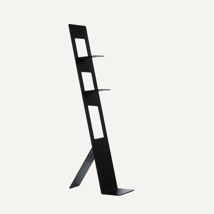 Supporto per dispenser in alluminio STAND LD 2 - Nero