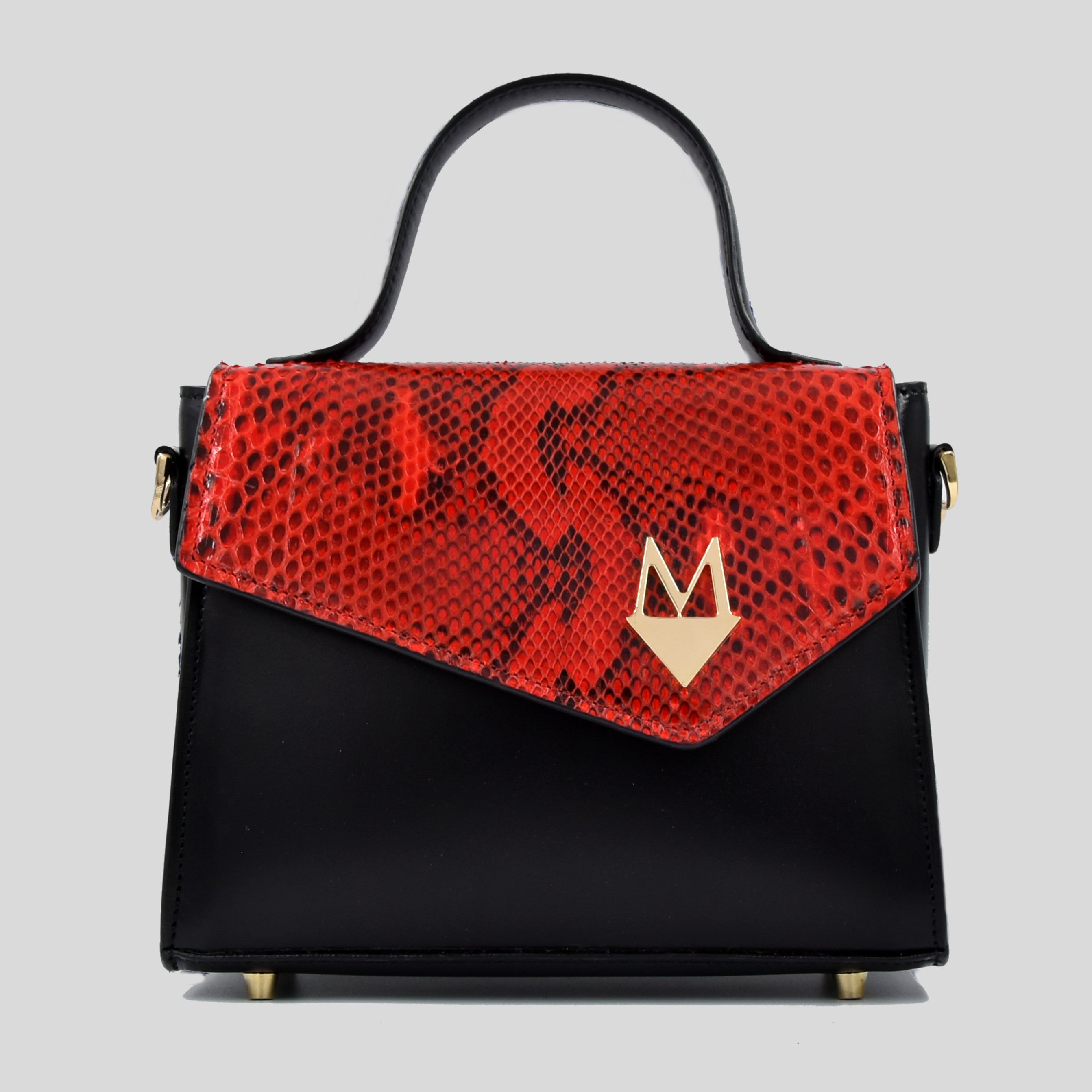 Borsa "Eccelsa" in vera pelle di Pitone