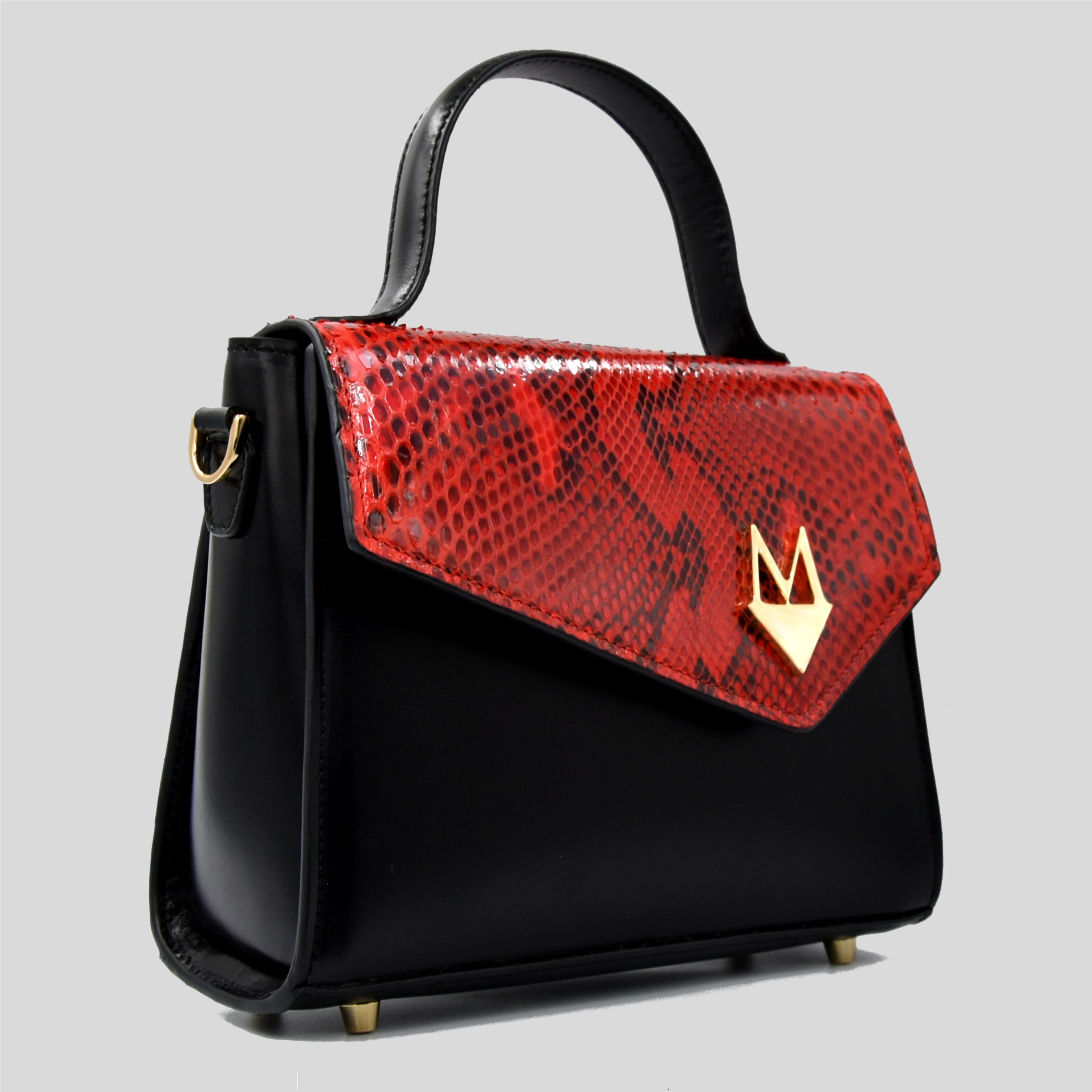 Borsa "Eccelsa" in vera pelle di Pitone