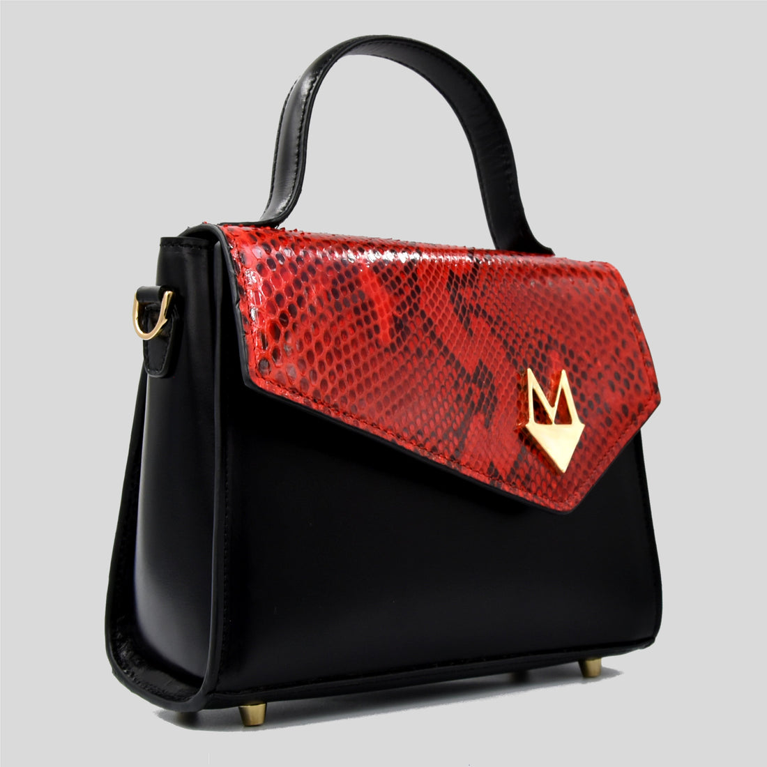 Borsa "Eccelsa" in vera pelle di Pitone