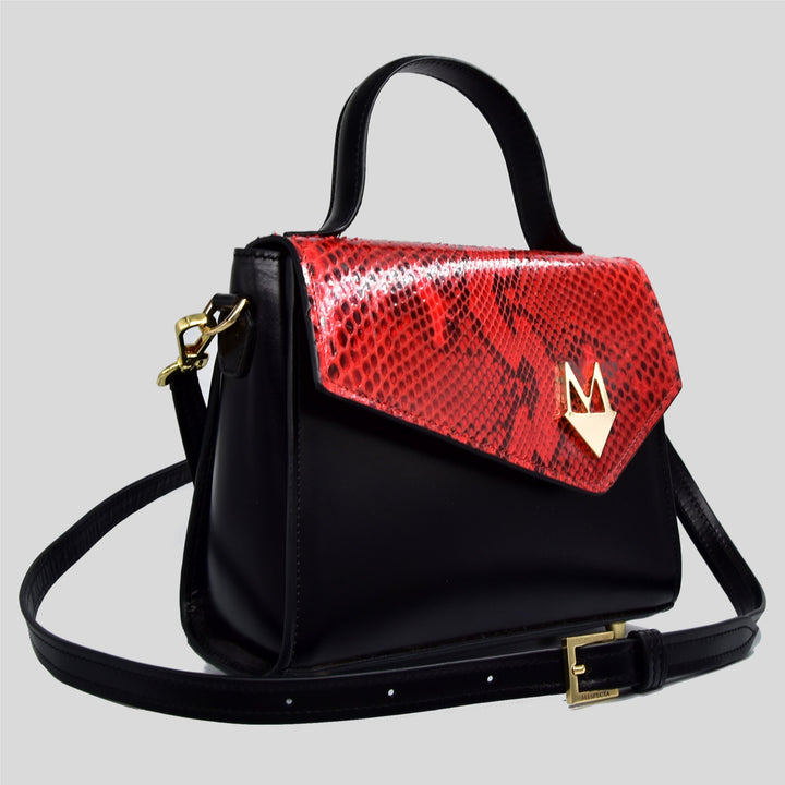 Borsa "Eccelsa" in vera pelle di Pitone