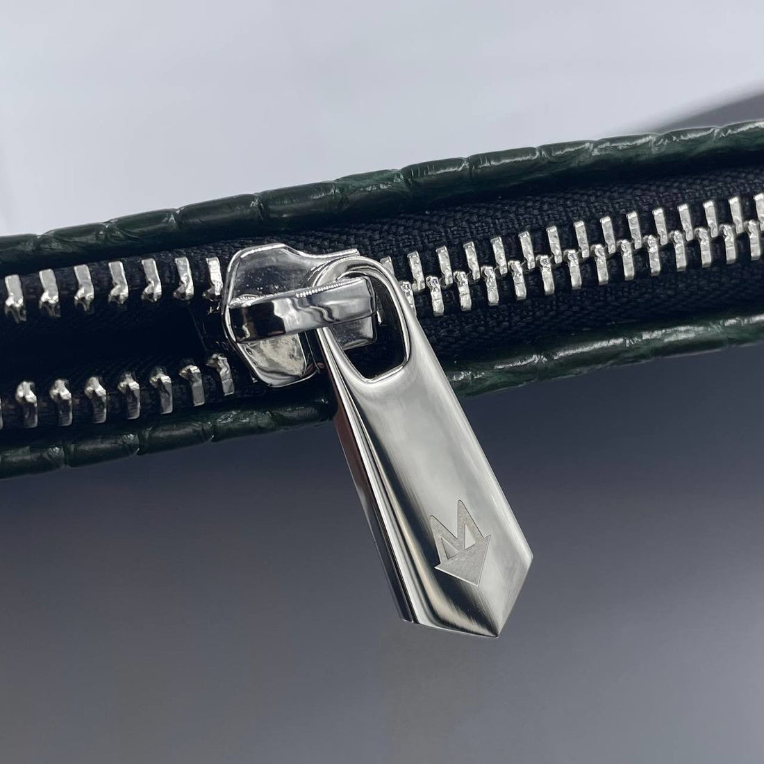 Borsa vera pelle di Coccodrillo "Conquistatore"- Pochette - Personalizzabile