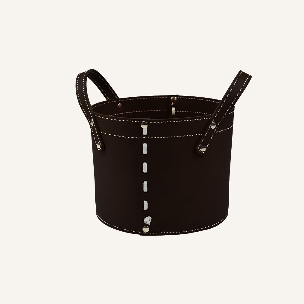 Piccolo contenitore di design PORTHOS - Marrone scuro