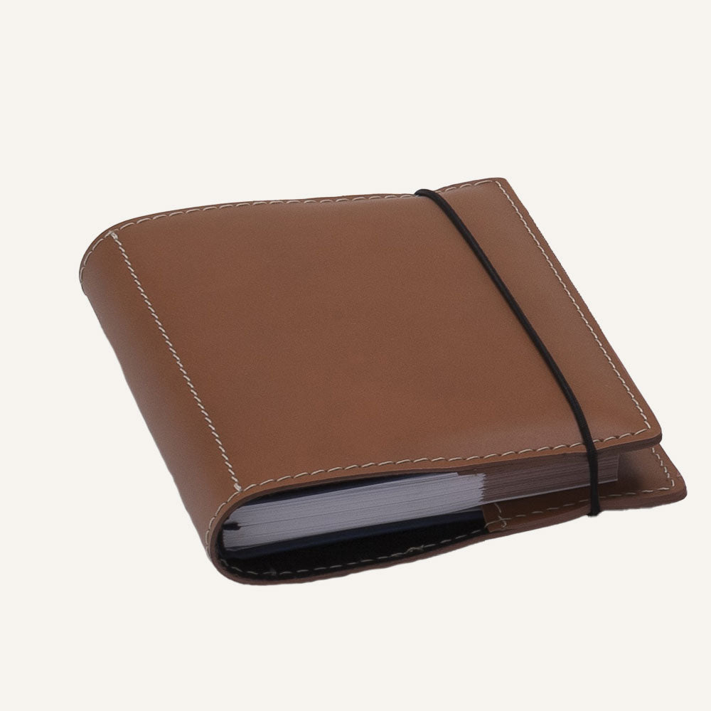 Porta agenda in cuoio - Marrone