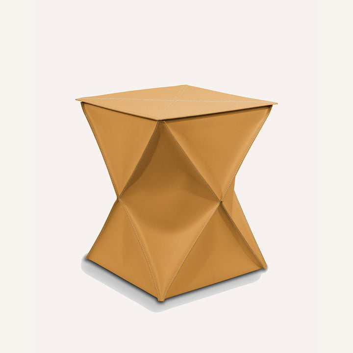 Portabiancheria di design in pelle prestigiosa CLEXI - Siena Naturale