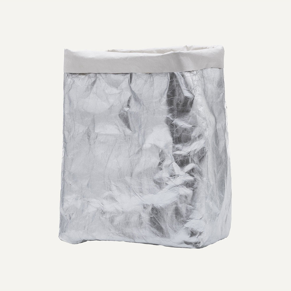 Porta biancheria di design in fibra cellulosa GRETA 30 - Bianco