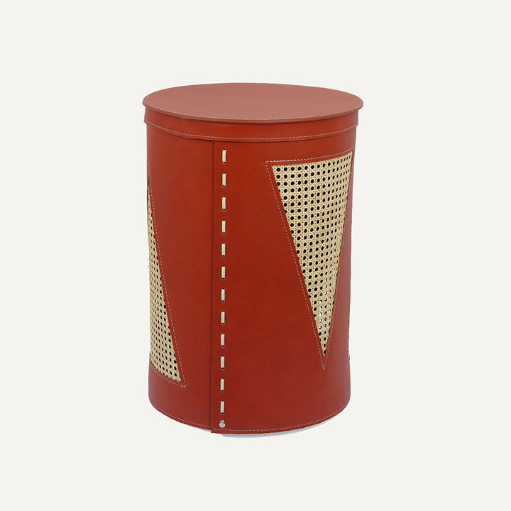 Portabiancheria ovale vintage VIOLO - Rosso