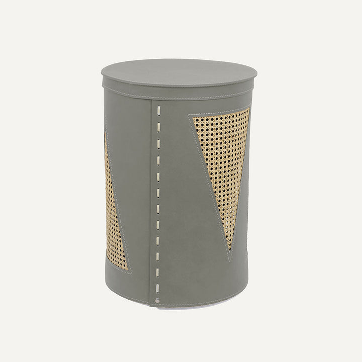 Portabiancheria ovale vintage VIOLO - Tortora