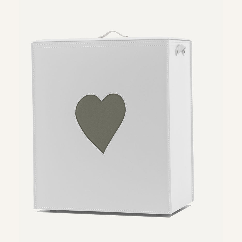 Portabiancheria di design con cuore ADELE