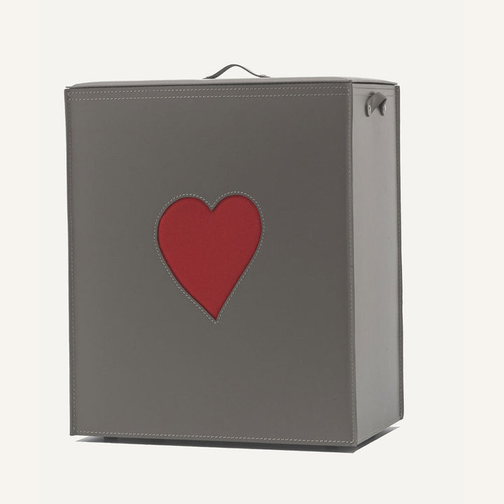 Portabiancheria di design con cuore ADELE