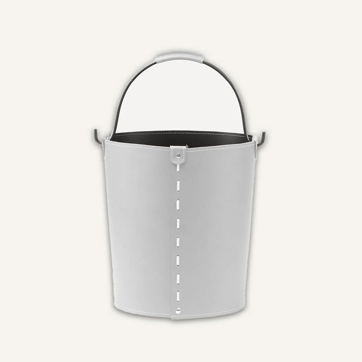 Contenitore design con manico VINTAGE - Bianco