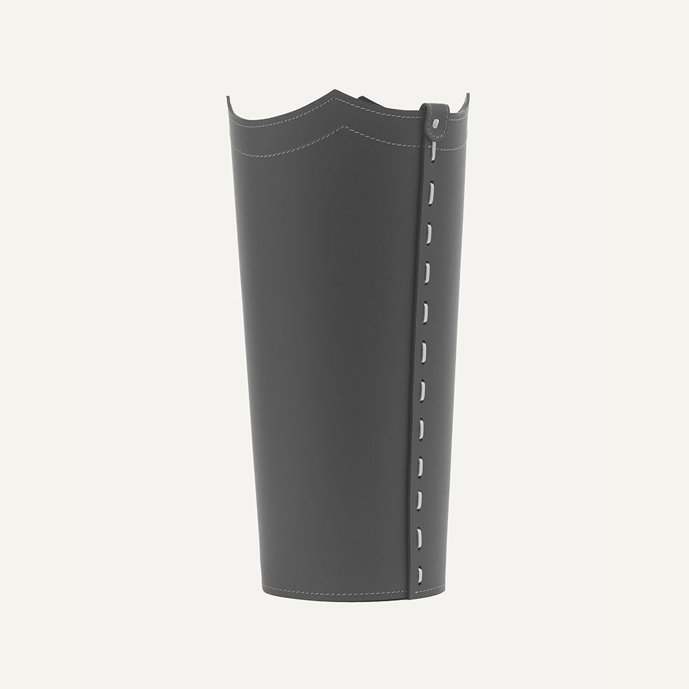 Originale portaombrelli in cuoio UMBRELLA - Grigio