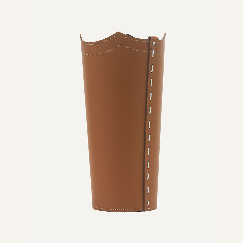 Originale portaombrelli in cuoio UMBRELLA - Marrone