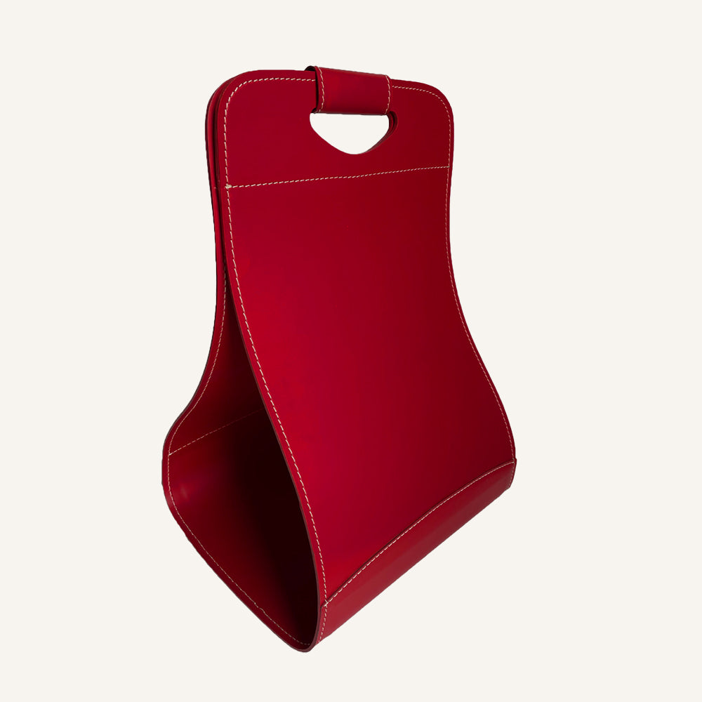 Portariviste moderno e artigianale TETI - Rosso