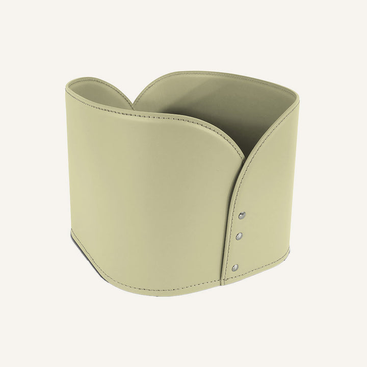 Portariviste di design in pelle DIURNUS - Oatmeal