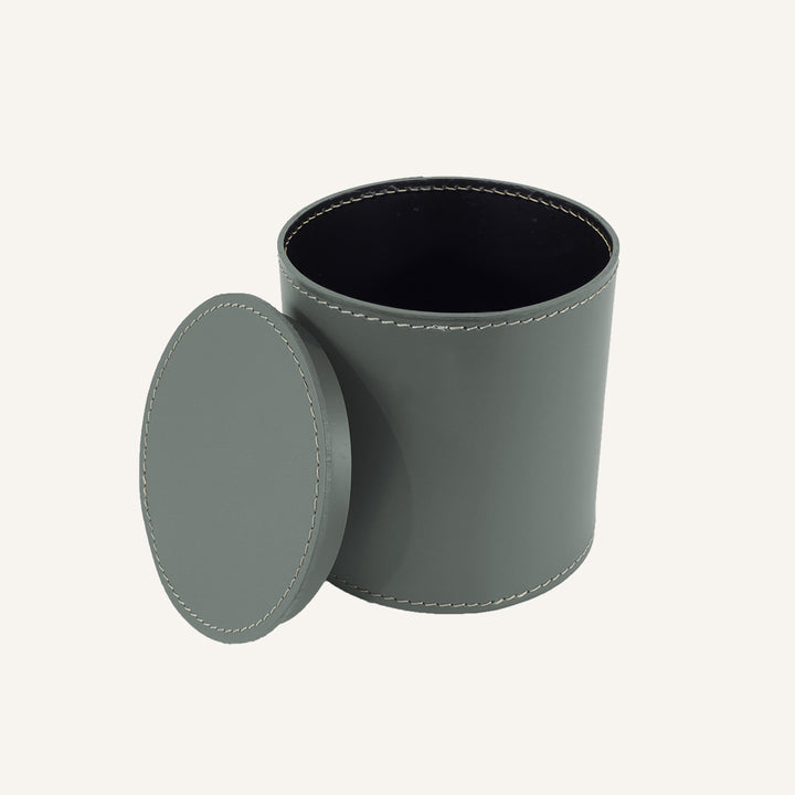 Portarotolo di design in cuoio ARCHA - Tortora