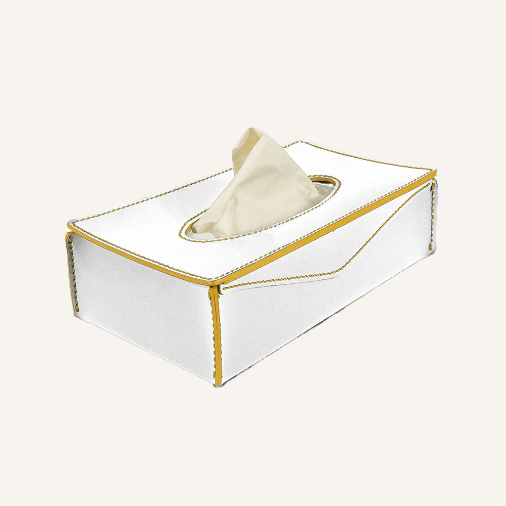 Contenitore per salviette in cuoio FAZOLY COLOR