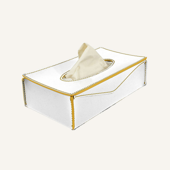 Contenitore per salviette in cuoio FAZOLY COLOR