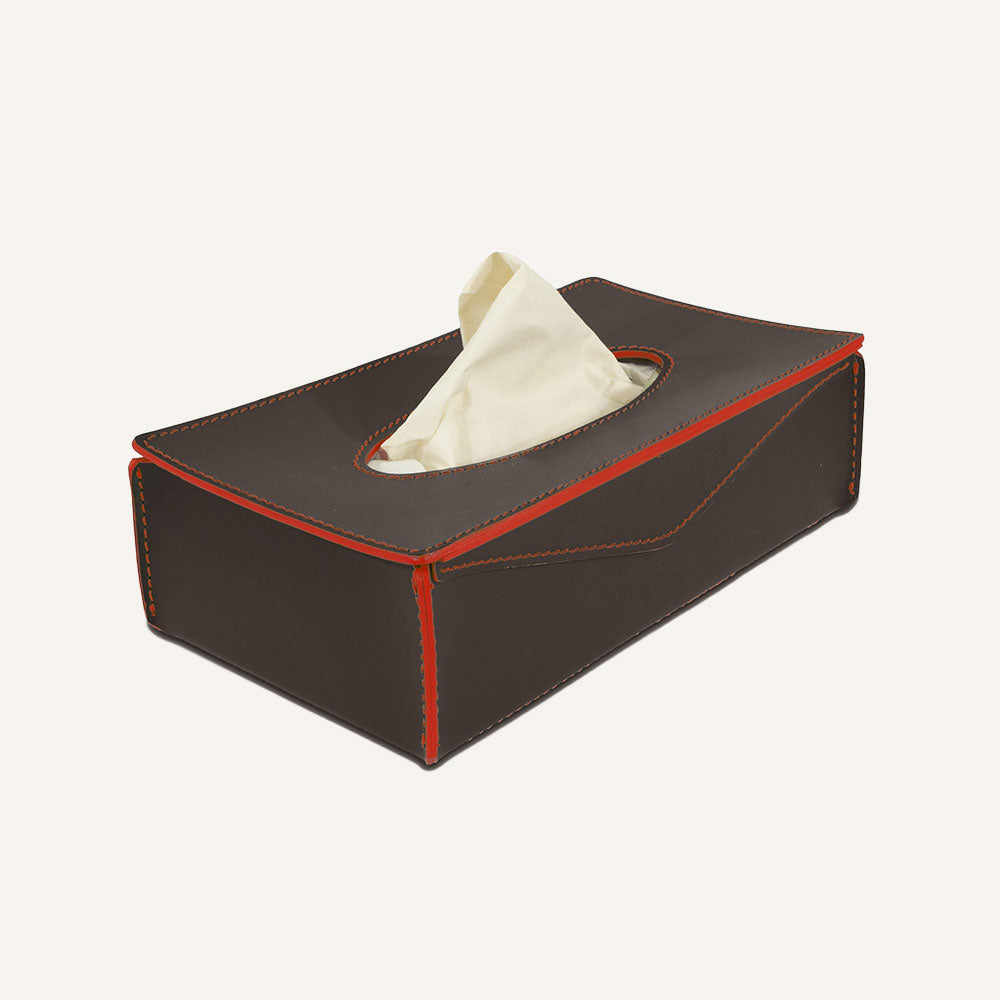 Contenitore per salviette in cuoio FAZOLY COLOR