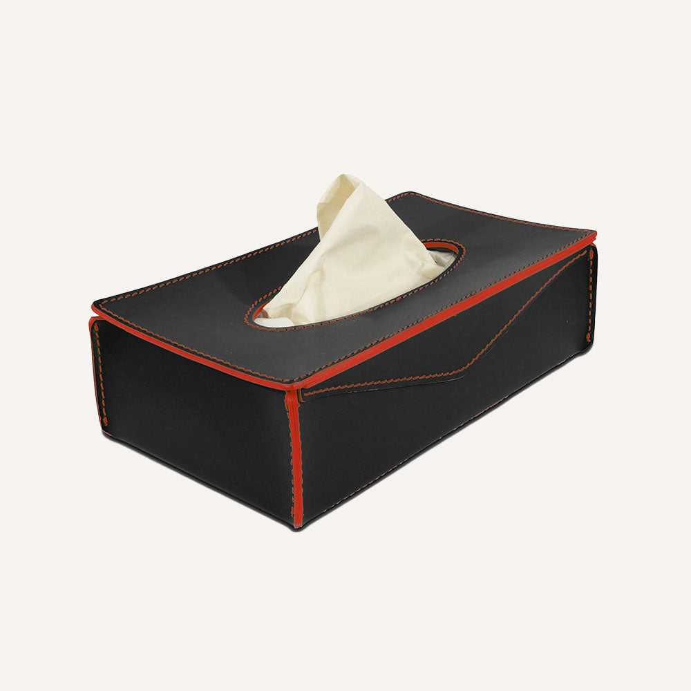 Contenitore per salviette in cuoio FAZOLY COLOR