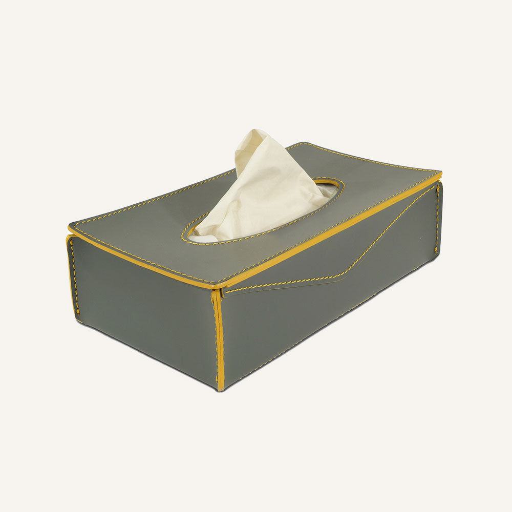 Contenitore per salviette in cuoio FAZOLY COLOR