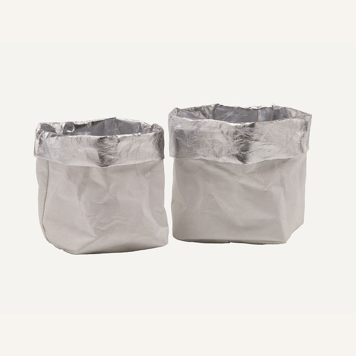 Set contenitori eleganti in fibra cellulosa ADUA - Bianco