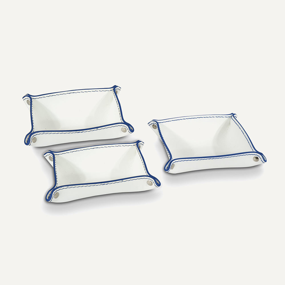 Set contenitori in cuoio FEDERICA