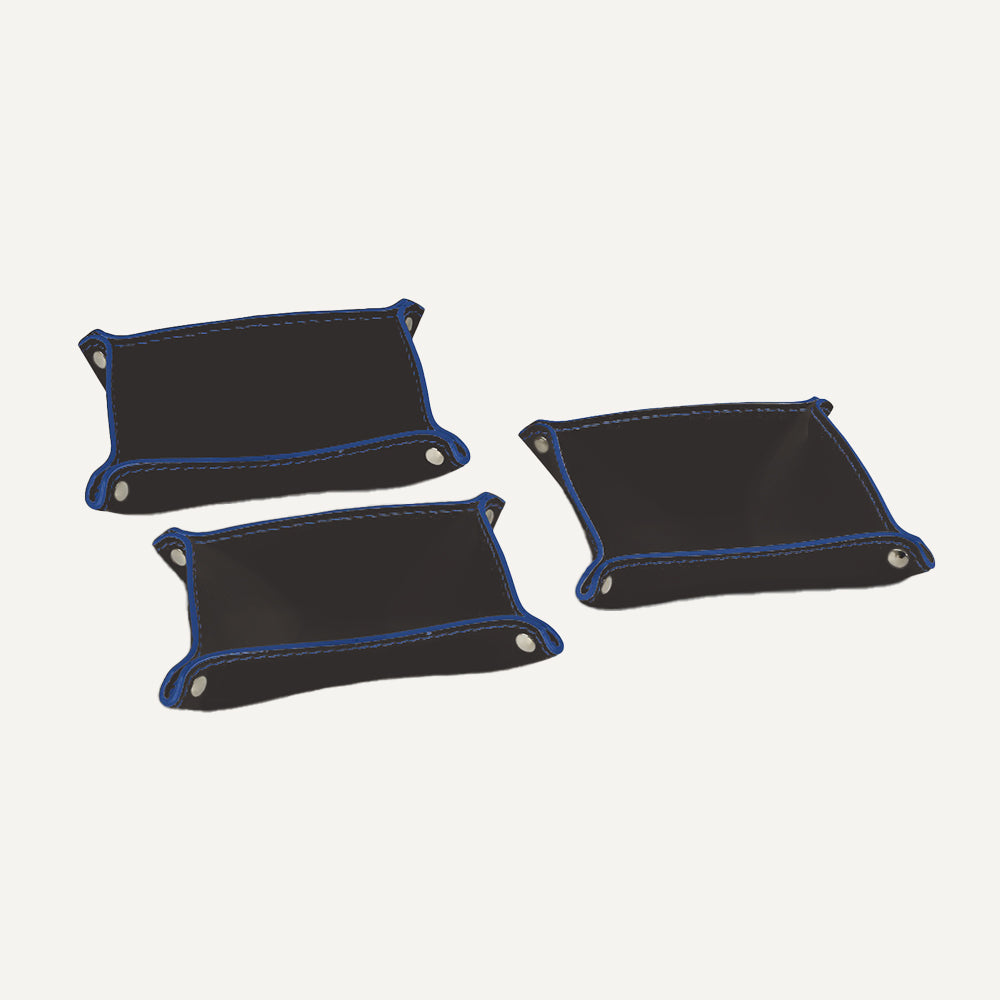 Set contenitori in cuoio FEDERICA