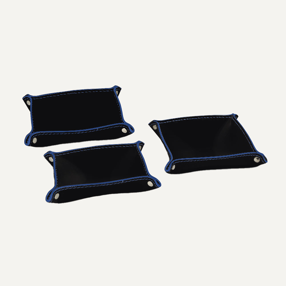 Set contenitori in cuoio FEDERICA