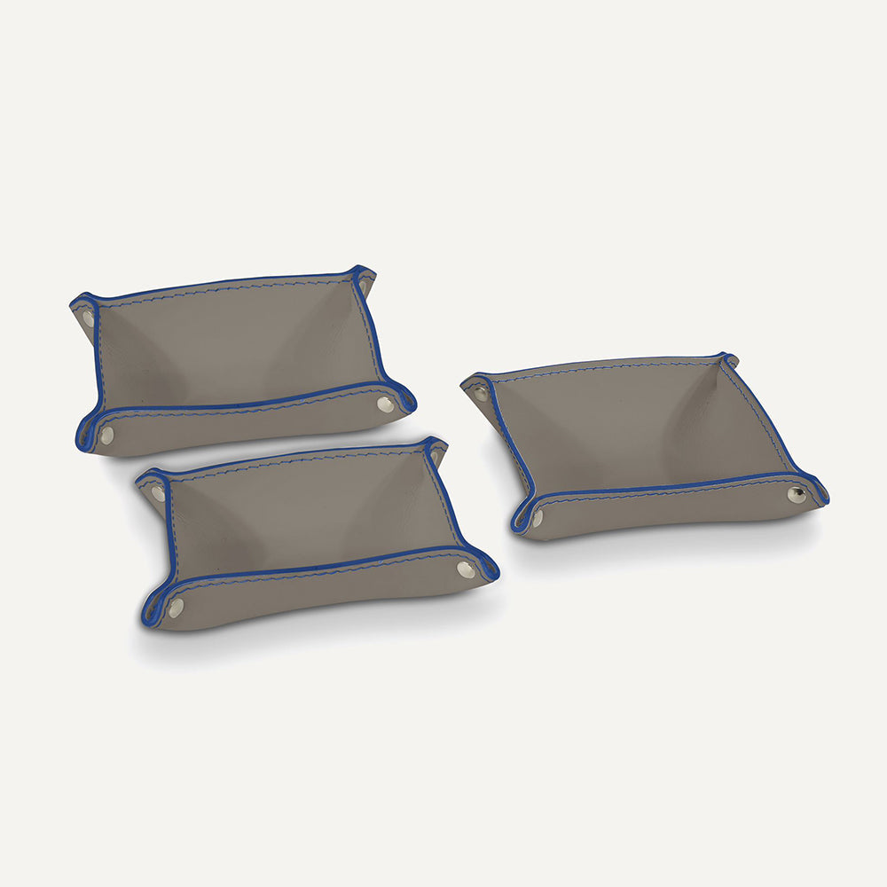 Set contenitori in cuoio FEDERICA