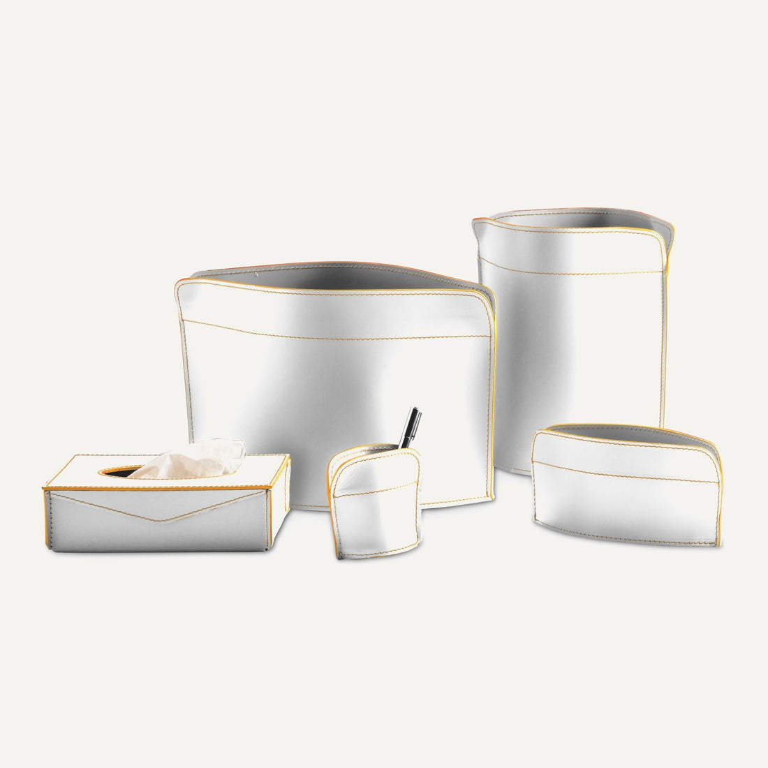 Elegante set ufficio in cuoio GIACOMO