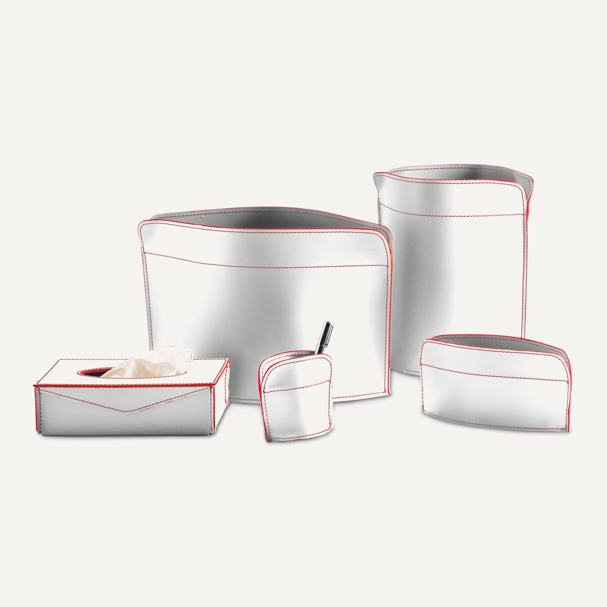 Elegante set ufficio in cuoio GIACOMO