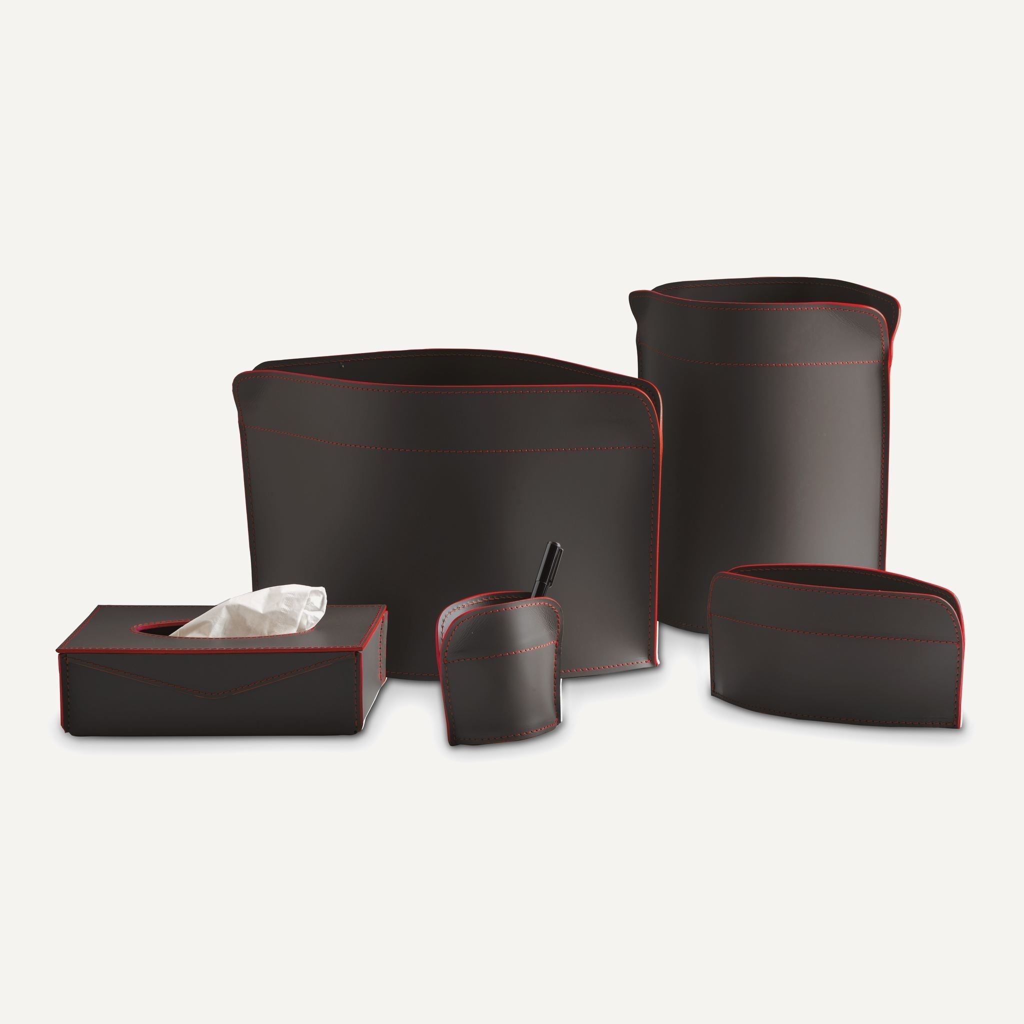 Elegante set ufficio in cuoio GIACOMO