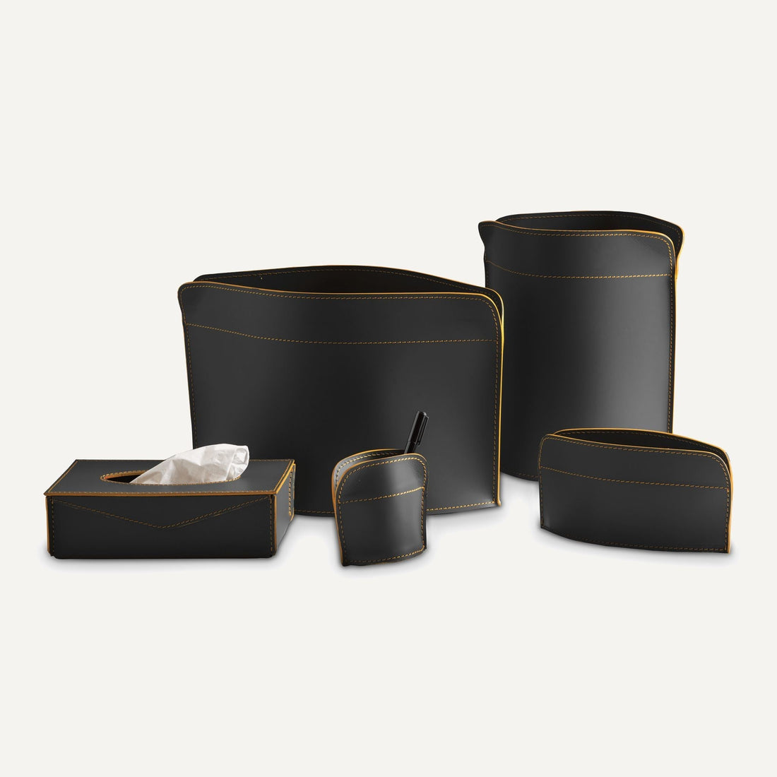 Elegante set ufficio in cuoio GIACOMO