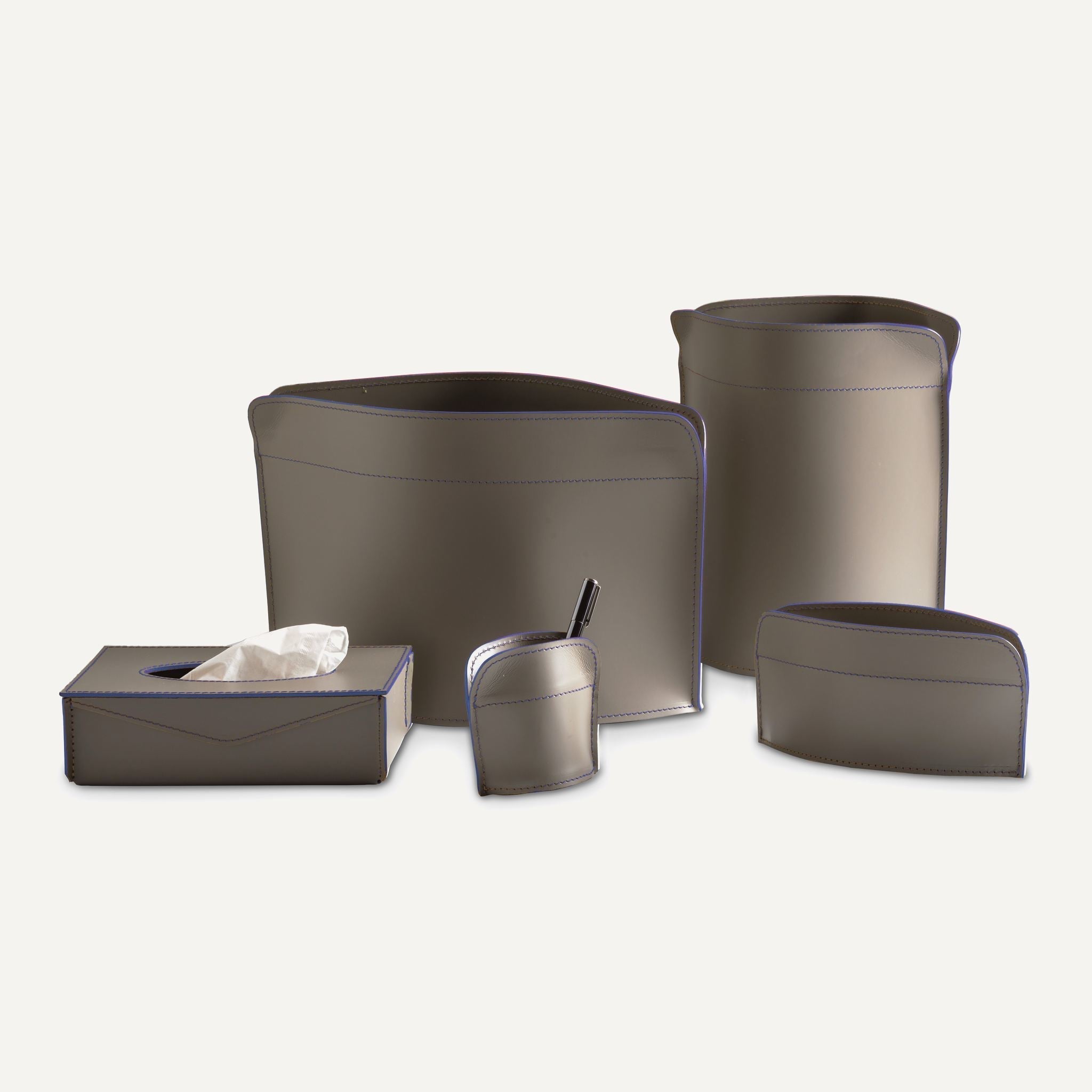 Elegante set ufficio in cuoio GIACOMO