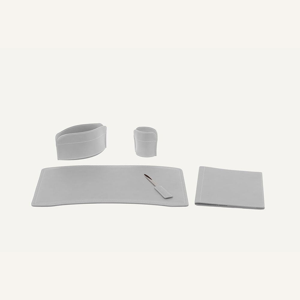 Set completo da scrivania BRANDO 5pz. - Bianco