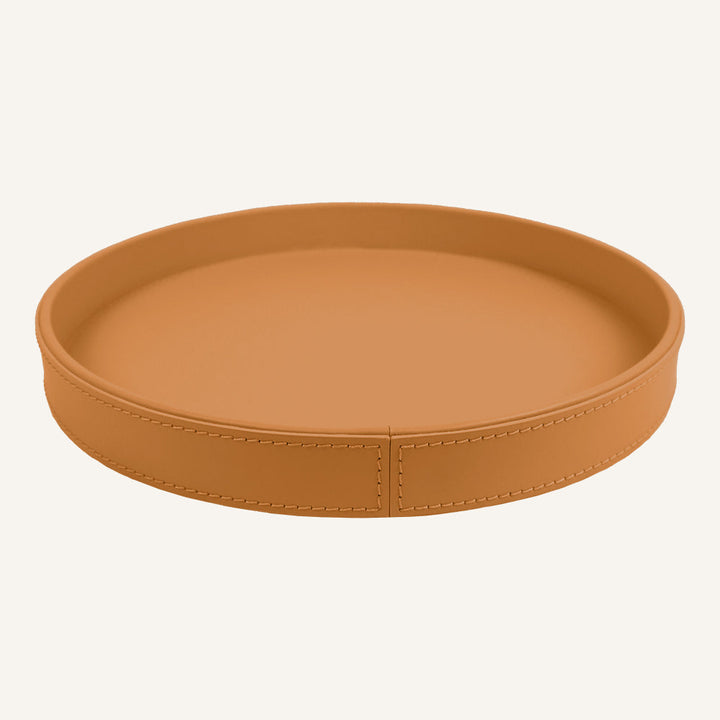 Vassoio rotondo in Pelle ISOS