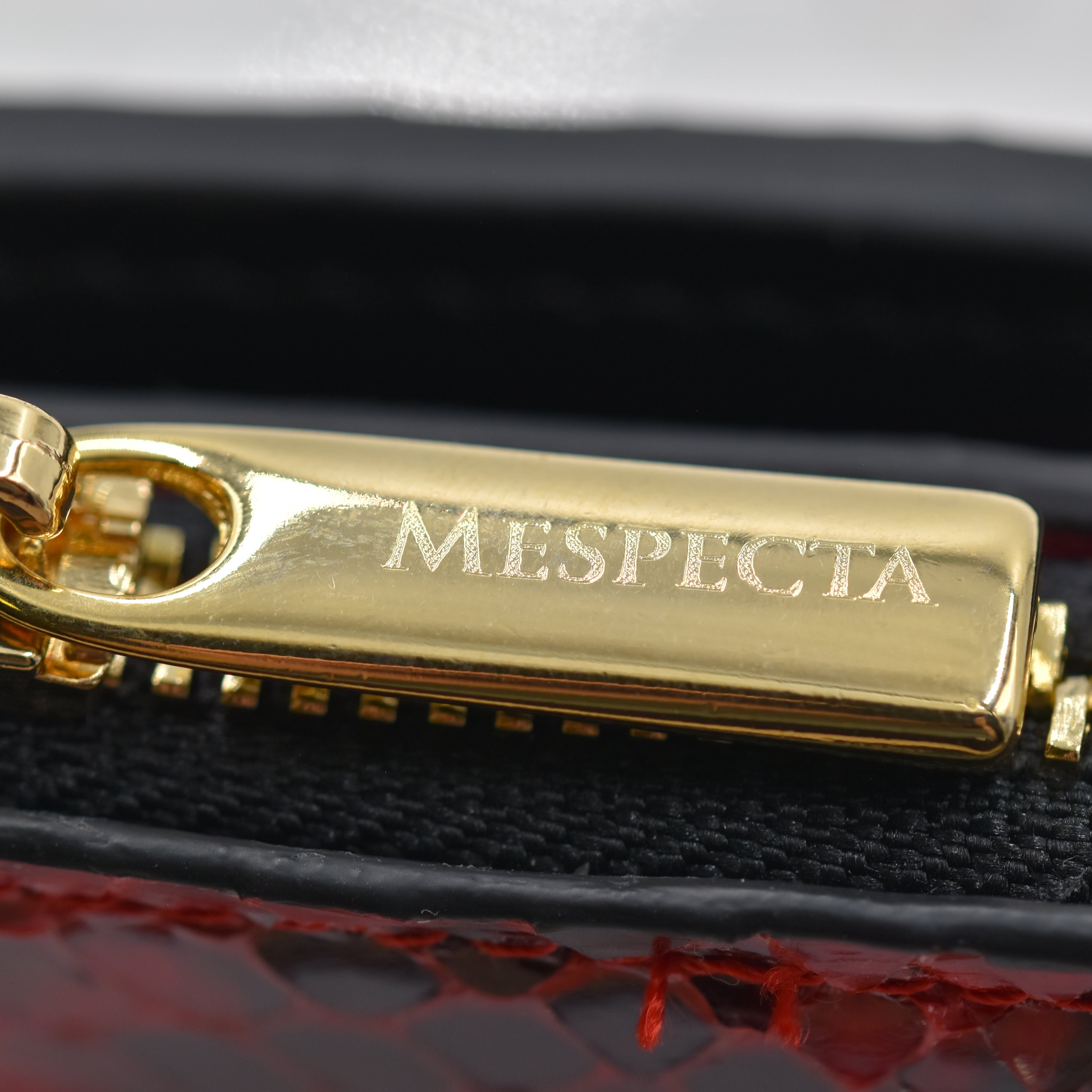 Portafoglio in vera pelle di Pitone Nero Personalizzabile